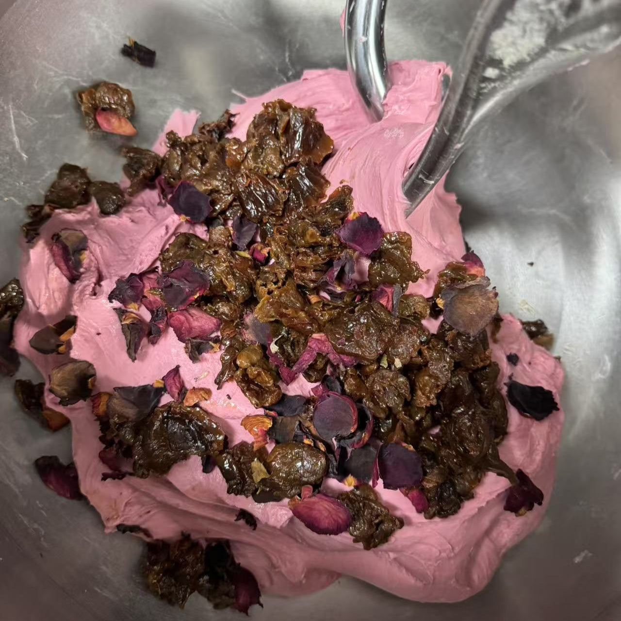 Lychee Rose Nut Euro Bread