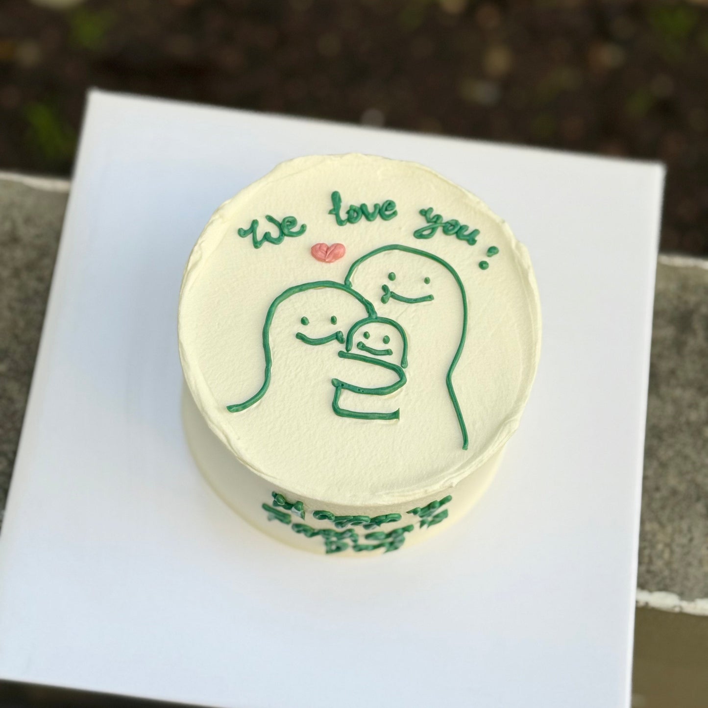Father's Day Doodle cake