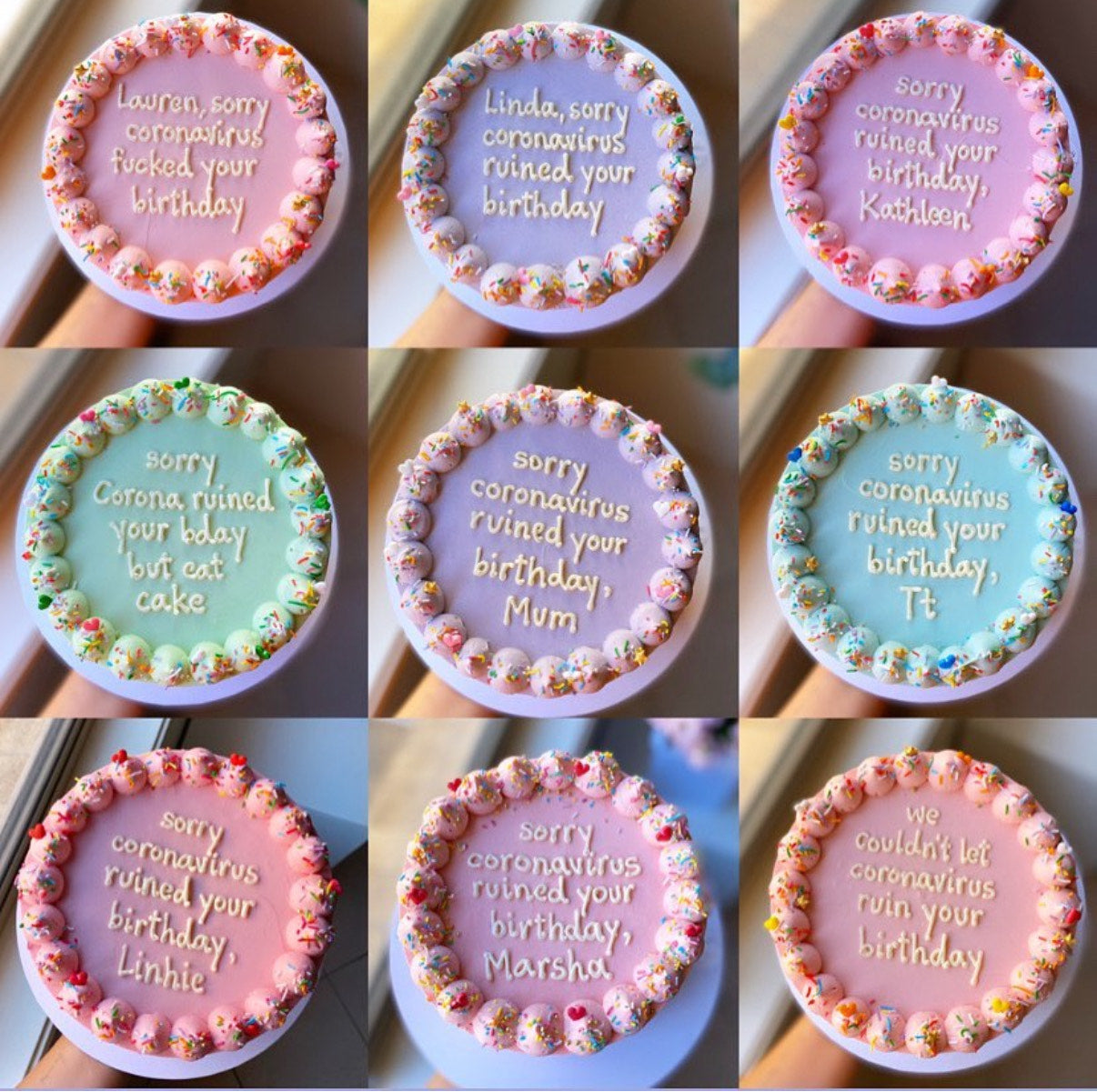 OG "Coronavirus" cake