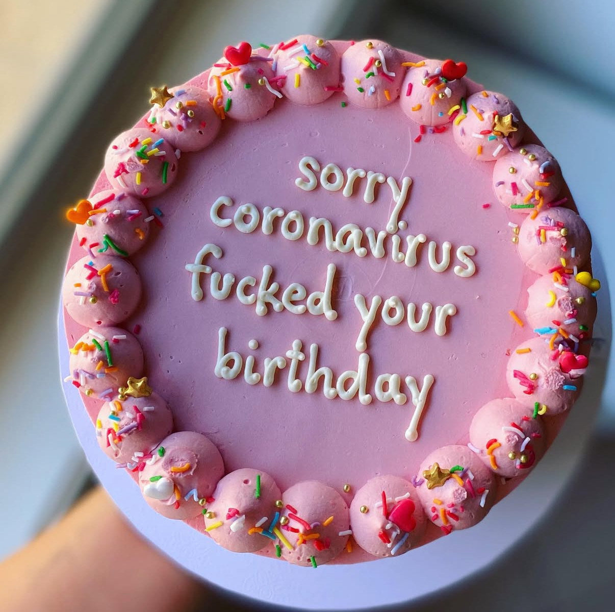 OG "Coronavirus" cake
