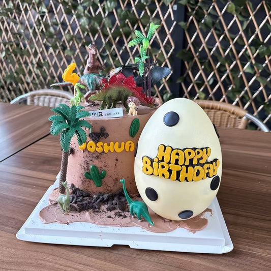 Dinosaur Egg cake