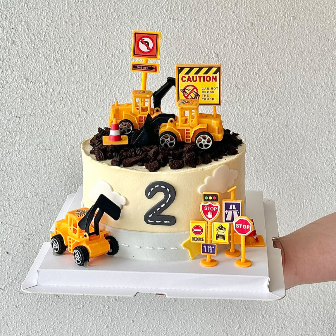 Mighty Construction cake