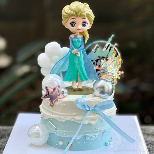Frozen Elsa cake
