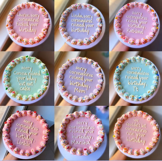 OG "Coronavirus" cake