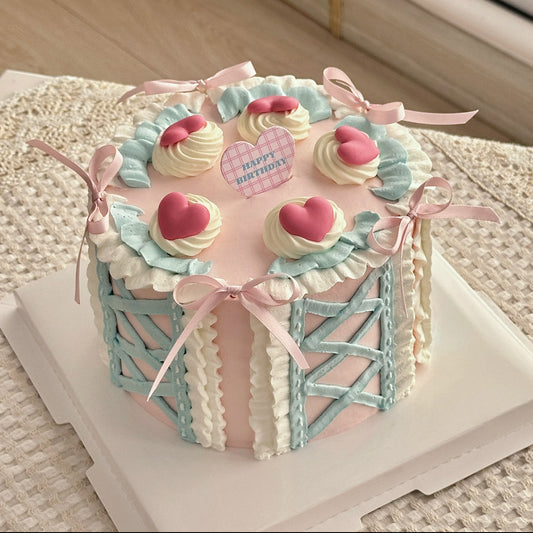 Love Ruffle cake