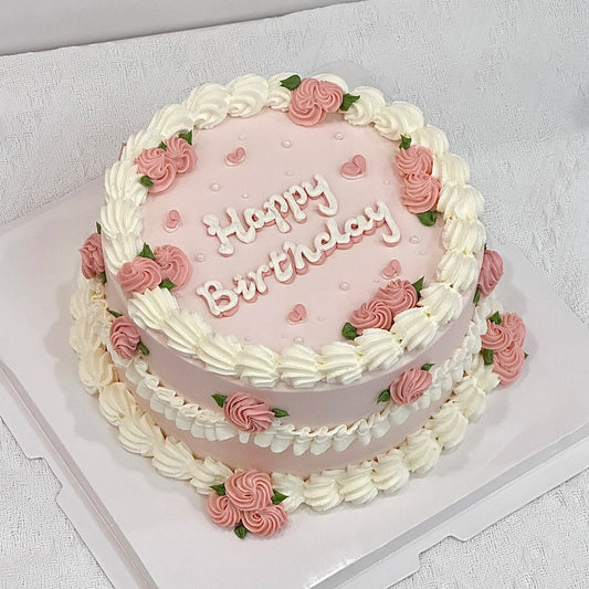Little Roses Vintage cake