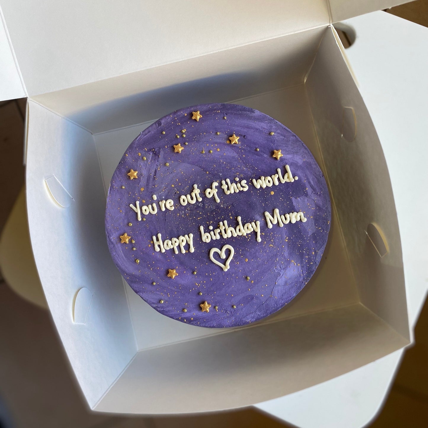Galaxy Message cake