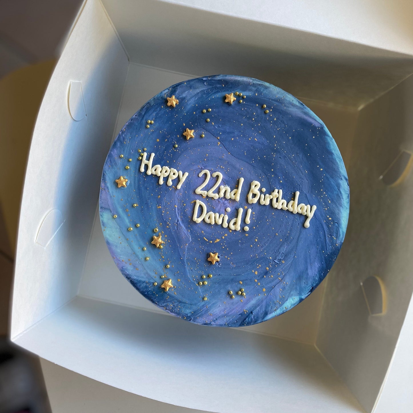 Galaxy Message cake