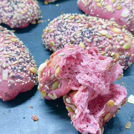 Lychee Rose Nut Euro Bread