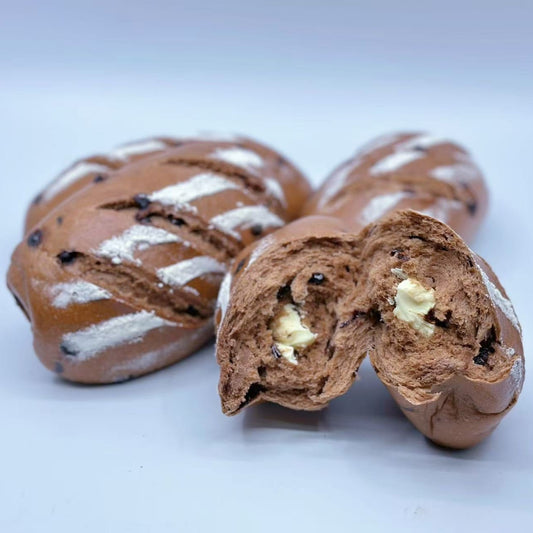 Double Chocolate Cream Cheese Euro Bread